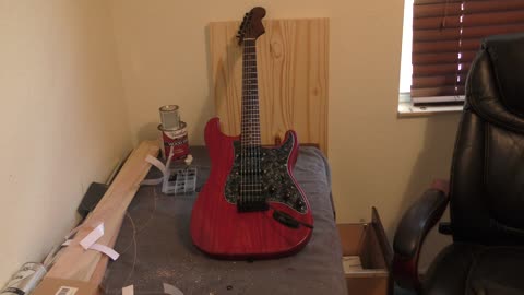 Complete Guitar build Start to finish.