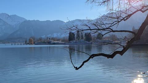 The beautiful nature of Switzerland, thun