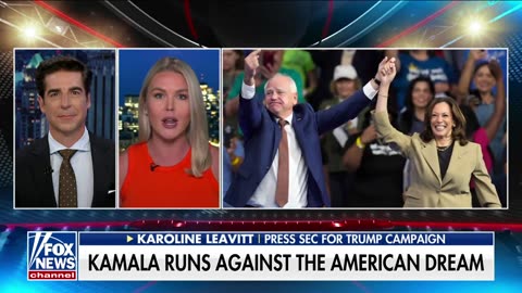 Karoline Leavitt It is 'pitiful' Kamala Harris dodged the press for 40 days