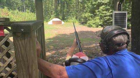 TRAP SHOOTING AT YOUTH SUMMER CAMP 2024 short! #shorts #shooting #shortsfeed