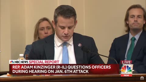 Rep. Adam Kinzinger Fake Crying