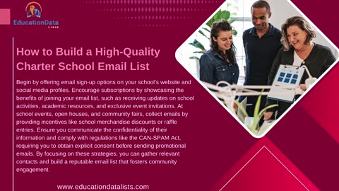 Why Your Marketing Needs a Charter School Email List