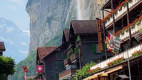 Poetry and painting village, a place you don't want to leave Alps