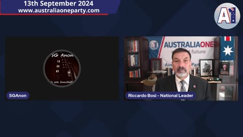 SG Sits Down w_ Lt. Col (RET) Riccardo Bosi from -AustraliaOne Podcast