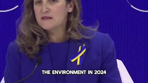 FULL VIDEO - Chrystia Freeland At the World Economic Forum