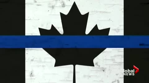 Some Calgary cops defy order to remove "thin blue line" patch