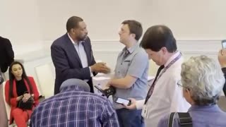 Former Dem Vernon Jones Flips Script, Puts Camera on Hack CNN Reporter