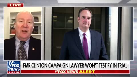 Former Clinton campaign lawyer Michael Sussmann will not testify in trial