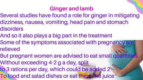 Ginger and lamb