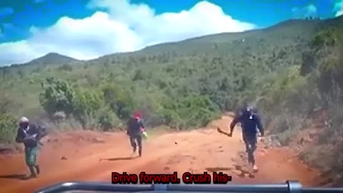 CRAZY DANGEROUS MOMENT CAUGHT on DASHCAM FOOTAGE in NAIROBI KENYA 🇰🇪