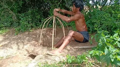 Constructing Burn Ancient Mud Brick Kilns