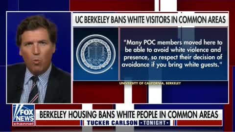 Tucker Carlson: Housing co-op banning Whites from common areas September 8, 2022