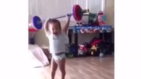 This is strongest kid