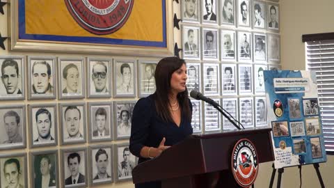 Felix Rodriguez Receives Gov Medal of Freedom: Lt. Gov Jeanette Nunez