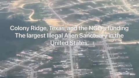 X Space Discussioin - Colony Ridge, Texas - The Largest Illegal Alien Sanctuary in the United States