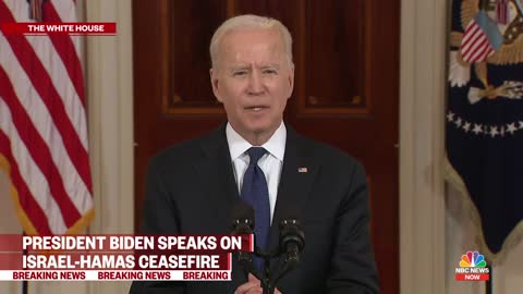 Biden Delivers Remarks On The Conflict In Gaza