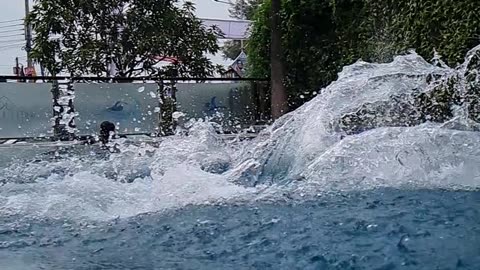 Water jump..