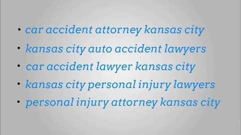 kansas city personal injury lawyers