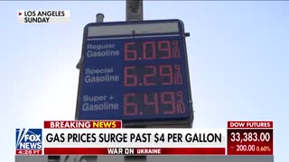 Gas Prices Top $7 in Some Cities