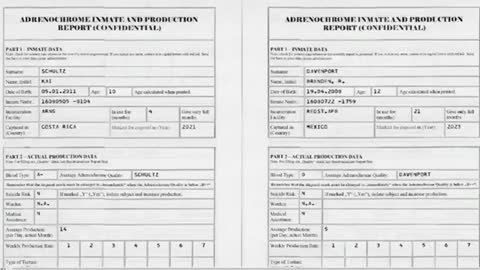 🔥🔥ADRENOCHROME 🔥🔥 PRODUCTION EXPOSED