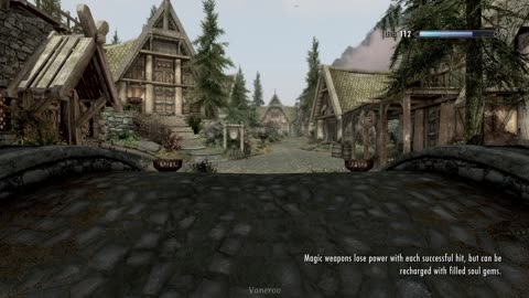 Skyrim Loading Screens but it's Whiterun Background