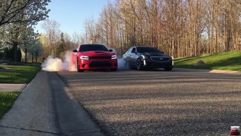 Hellcat Burnout Compilantion