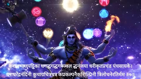 Maha shiv tandav stotram