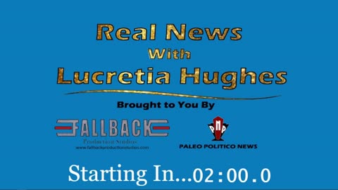 Real News with Lucretia Hughes - Fake White House Set? - Episode #1039