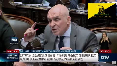 2022 10 26 José Espert Pedido de modificación del Art 100 Presupuesto 2023