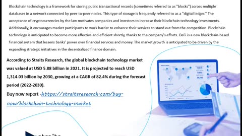 Blockchain Technology Research – Growth Opportunities and Revenue Statistics by Forecast