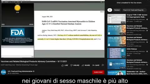 FDA riguardo ai danni e alle morti da siero genico Covid-19