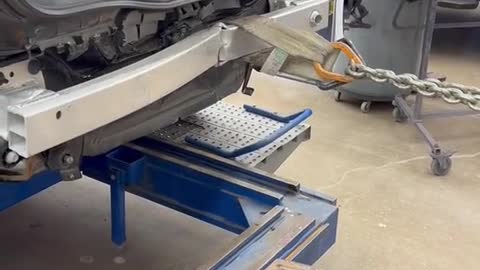 Automotive sheet metal frame repair