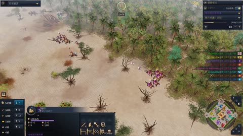 aoe4開局被偷羊 騎手夜襲逆轉勝