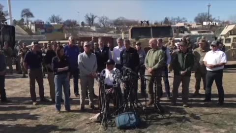 Governor Greg Abbott with 14 other Governors