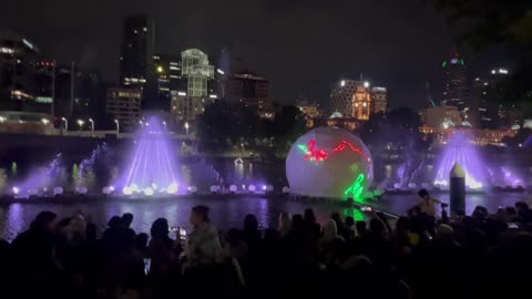 Melbourne Christmas Light Show