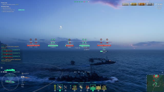 World of Warships in the Kidd