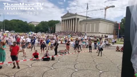 Gunnar Kaiser: Corona - Was würden Zeitreisende dazu sagen? - GrundrechteDemoMünchen 27.6.20(2)