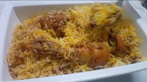 Home Made Biryani Recipe.