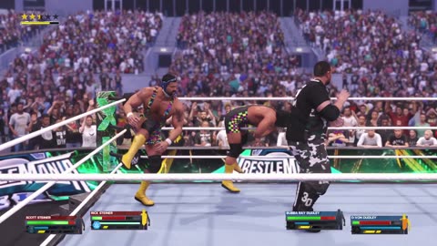 BlackMonkTheGamer - WWE 2K24: Tag Tournament Match Steiner Brothers VS Dudley Boyz