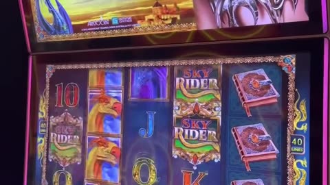 $100/Spin Sky Rider D Lucky Jackpot Experience in Las Vegas #casinos #slotmachines #jackpots