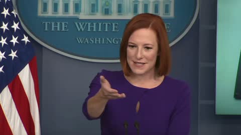 Psaki is asked a hard-hitting question about how Biden stays fit