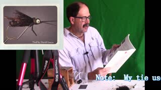 Fly Tying the Jimminy Cricket