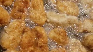 Just chicken frying