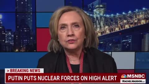 Hillary Clinton meltdown on Russia, and Putin