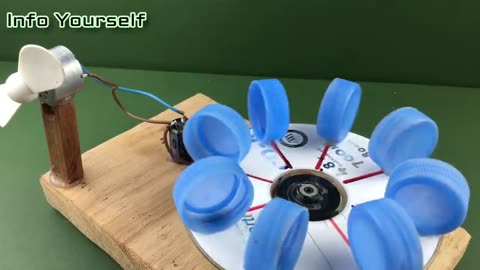 Electric Power Free Energy Generator With DC Motor 100% New Experiment Science Project at Home