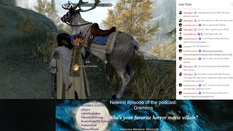 SKYRIM! MURDERS! YEAH!