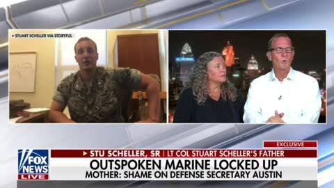 Laura Ingraham w/Lt. Col. Stuart Scheller Parents on his IMPRISONMENT