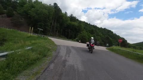 WV Curvy Roads with Motorcycling with friends