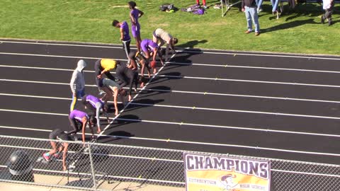 20190202 Charlotte City Championship - Girls 55 meter hurdles - Final