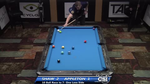 Darren Appleton vs Jayson Shaw ▸ 2014 US Bar Table 10-Ball Championship